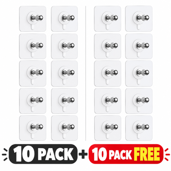 Frame Hooks 10 Pack Of + 10 Pack Of Free